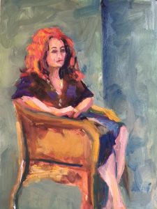 Vancie 12 x 9 Oil on Panel Artist: Susan Tyler